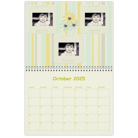 Wall Calendar 11 X 8 5 By Deca Oct 2025