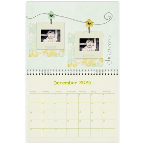 Wall Calendar 11 X 8 5 By Deca Dec 2025