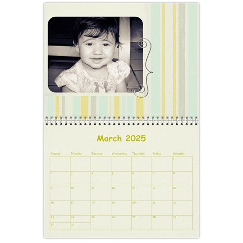 Wall Calendar 11 X 8 5 By Deca Mar 2025