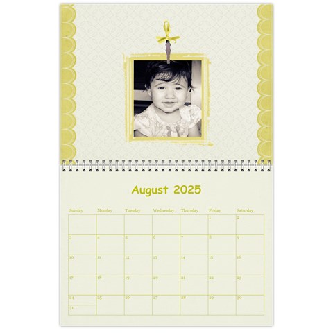 Wall Calendar 11 X 8 5 By Deca Aug 2025