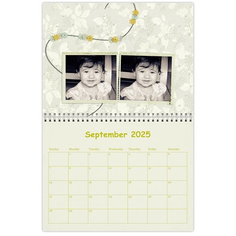 Wall Calendar 11 X 8 5 By Deca Sep 2025