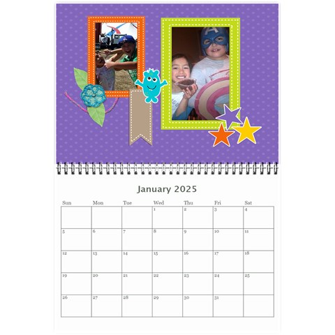 Wall Calendar 8 5 X 6: My Lil By Jennyl Jan 2025