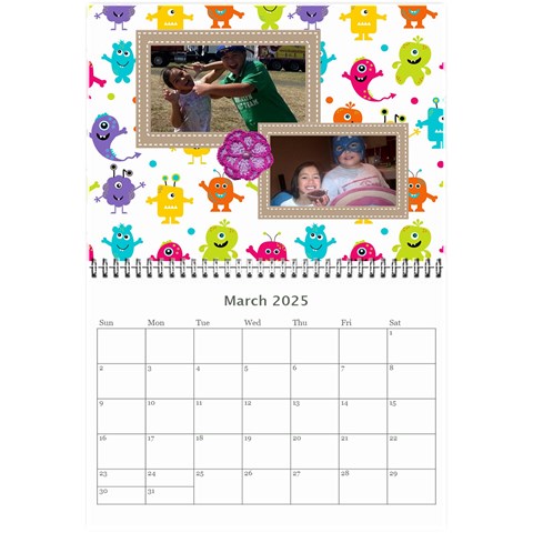 Wall Calendar 8 5 X 6: My Lil By Jennyl Mar 2025