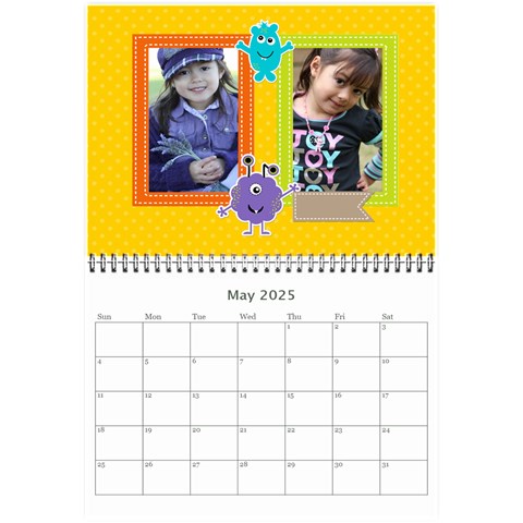 Wall Calendar 8 5 X 6: My Lil By Jennyl May 2025