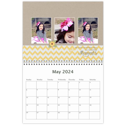 Wall Calendar 11 X 8 5 : Moments Like This By Jennyl May 2024