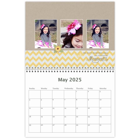 Wall Calendar 11 X 8 5 : Moments Like This By Jennyl May 2024