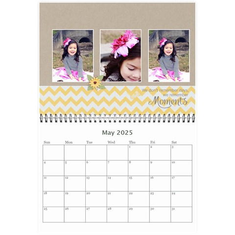 Wall Calendar 8 5 X 6: Moments Like This By Jennyl May 2025