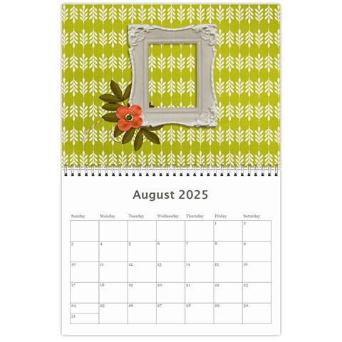Wall Calendar 11 X 8 5 : Live, Laugh, Love By Jennyl Aug 2025