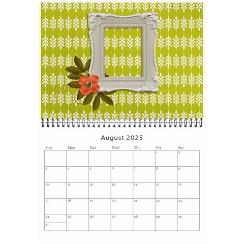 Wall Calendar 8 5 X 6: Live, Laugh, Love By Jennyl Aug 2025