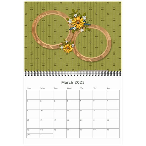 Wall Calendar 8 5 X 6: Together As Family By Jennyl Mar 2025