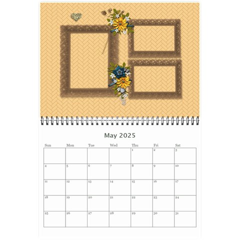 Wall Calendar 8 5 X 6: Together As Family By Jennyl May 2025