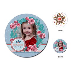 xmas - Playing Cards Single Design (Round) xmas - Playing Cards Single Design (Round)