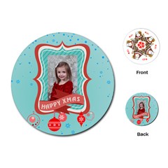Playing Cards Single Design (Round)