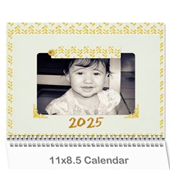 wall calendar 11 x 8.5 - Wall Calendar 11  x 8.5  (12-Months)