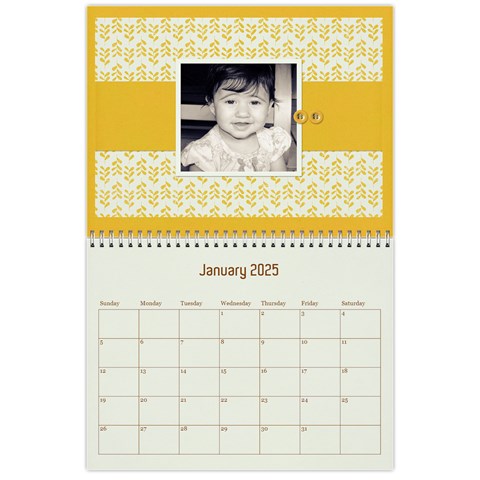 Wall Calendar 11 X 8 5 By Deca Jan 2024