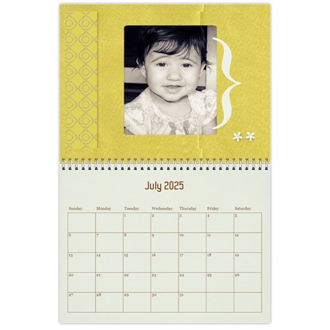 Wall Calendar 11 X 8 5 By Deca Jul 2025
