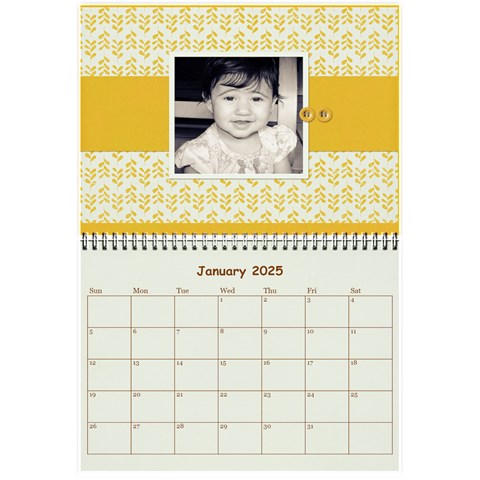 Wall Calendar 8 5 X 6 By Deca Jan 2025