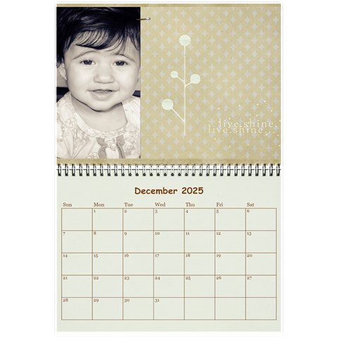 Wall Calendar 8 5 X 6 By Deca Dec 2025