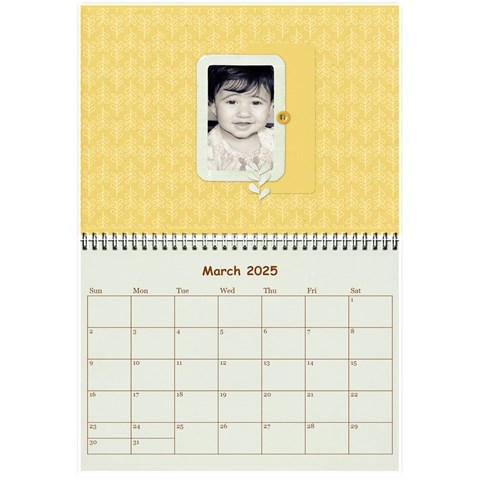 Wall Calendar 8 5 X 6 By Deca Mar 2025