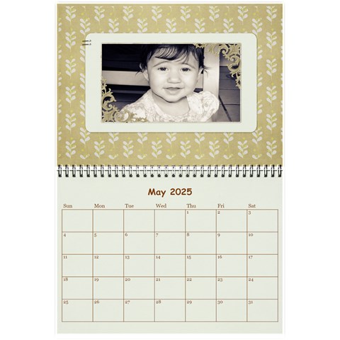 Wall Calendar 8 5 X 6 By Deca May 2025