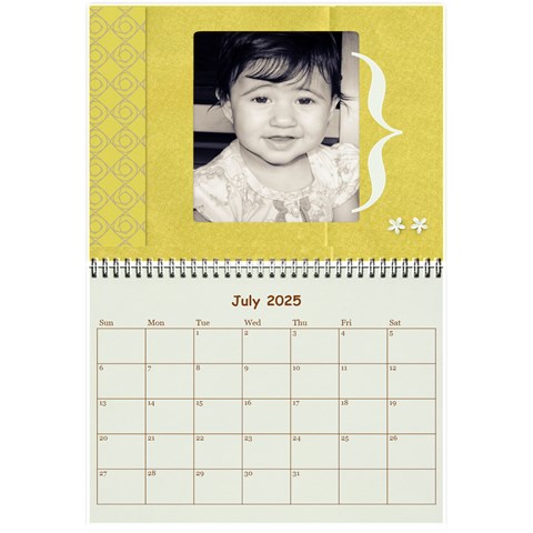 Wall Calendar 8 5 X 6 By Deca Jul 2025