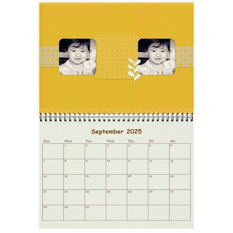 Wall Calendar 8 5 X 6 By Deca Sep 2025