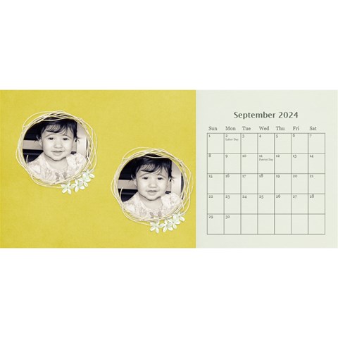 Desktop Calendar 11 X 5 By Deca Sep 2024