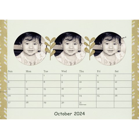 Desktop Calendar 8 5 X 6 By Deca Oct 2024