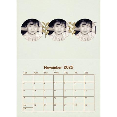Desktop Calendar 6 X 8 5 By Deca Nov 2025