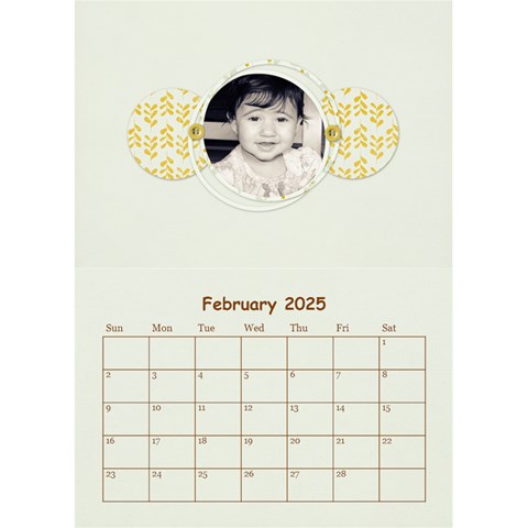 Desktop Calendar 6 X 8 5 By Deca Feb 2025