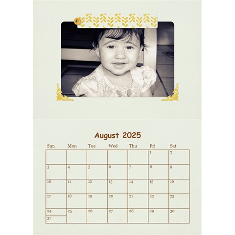 Desktop Calendar 6 X 8 5 By Deca Aug 2025