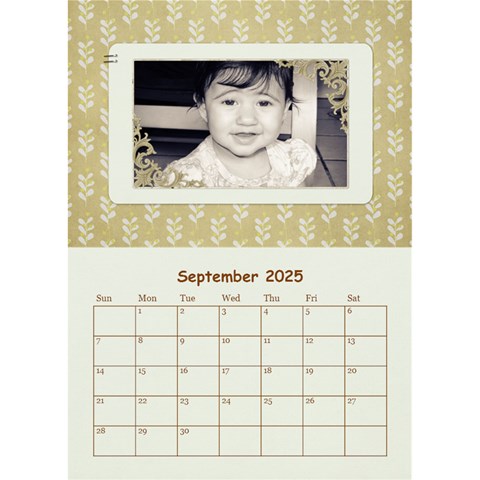 Desktop Calendar 6 X 8 5 By Deca Sep 2025