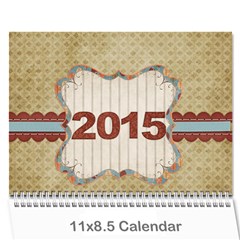 2015 calendar-us - Wall Calendar 11  x 8.5  (12-Months)