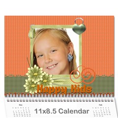 kids - Wall Calendar 11  x 8.5  (18 Months)