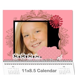 kids - Wall Calendar 11  x 8.5  (18 Months)