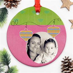 Round Ornament Two Sides
