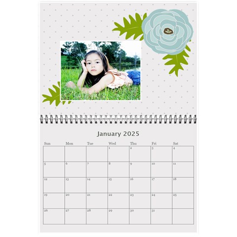 Wall Calendar 8 5 X 6: Ranunculus Flowers By Jennyl Jan 2025
