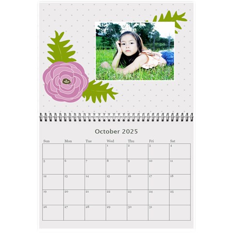 Wall Calendar 8 5 X 6: Ranunculus Flowers By Jennyl Oct 2025