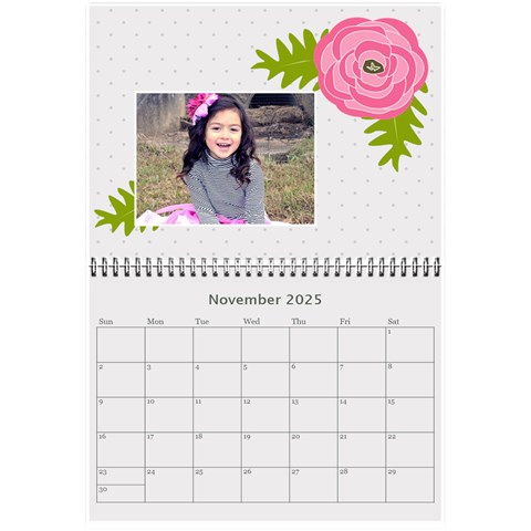 Wall Calendar 8 5 X 6: Ranunculus Flowers By Jennyl Nov 2025
