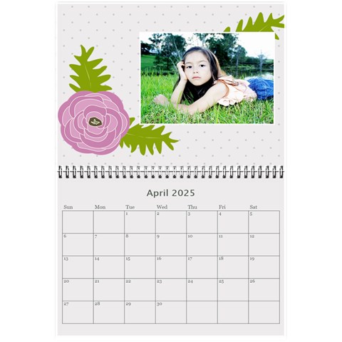 Wall Calendar 8 5 X 6: Ranunculus Flowers By Jennyl Apr 2025