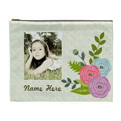 Cosmetic Bag (XL): Ranunculus Flowers