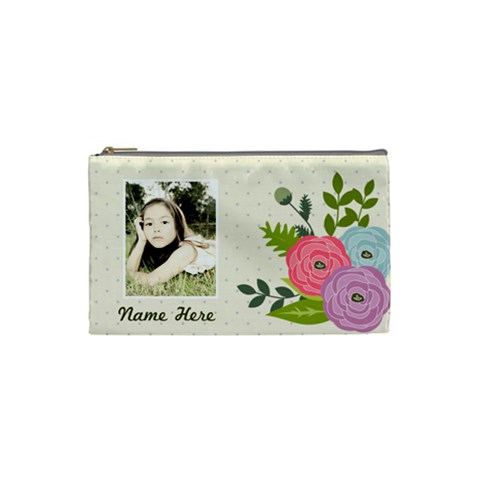 Cosmetic Bag (s): Ranunculus Flowers By Jennyl Front