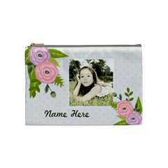 Cosmetic Bag (M): Ranunculus Flowers2 (7 styles) - Cosmetic Bag (Medium)