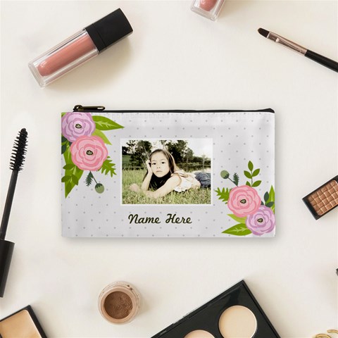 Cosmetic Bag (s): Ranunculus Flowers2 By Jennyl Front