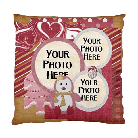 I Heart Cushion By Lisa Minor Front