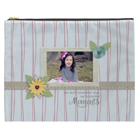 Cosmetic Bag (xxxl): Moments By Jennyl Front