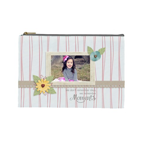 Cosmetic Bag (l): Moments By Jennyl Front