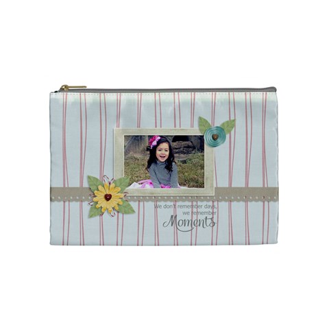Cosmetic Bag (m):  Moments By Jennyl Front