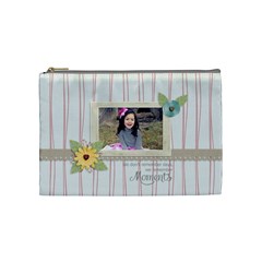 Cosmetic Bag (M):  Moments (7 styles) - Cosmetic Bag (Medium)