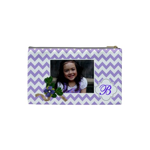 Cosmetic Bag (s):  Violet Chevron By Jennyl Back